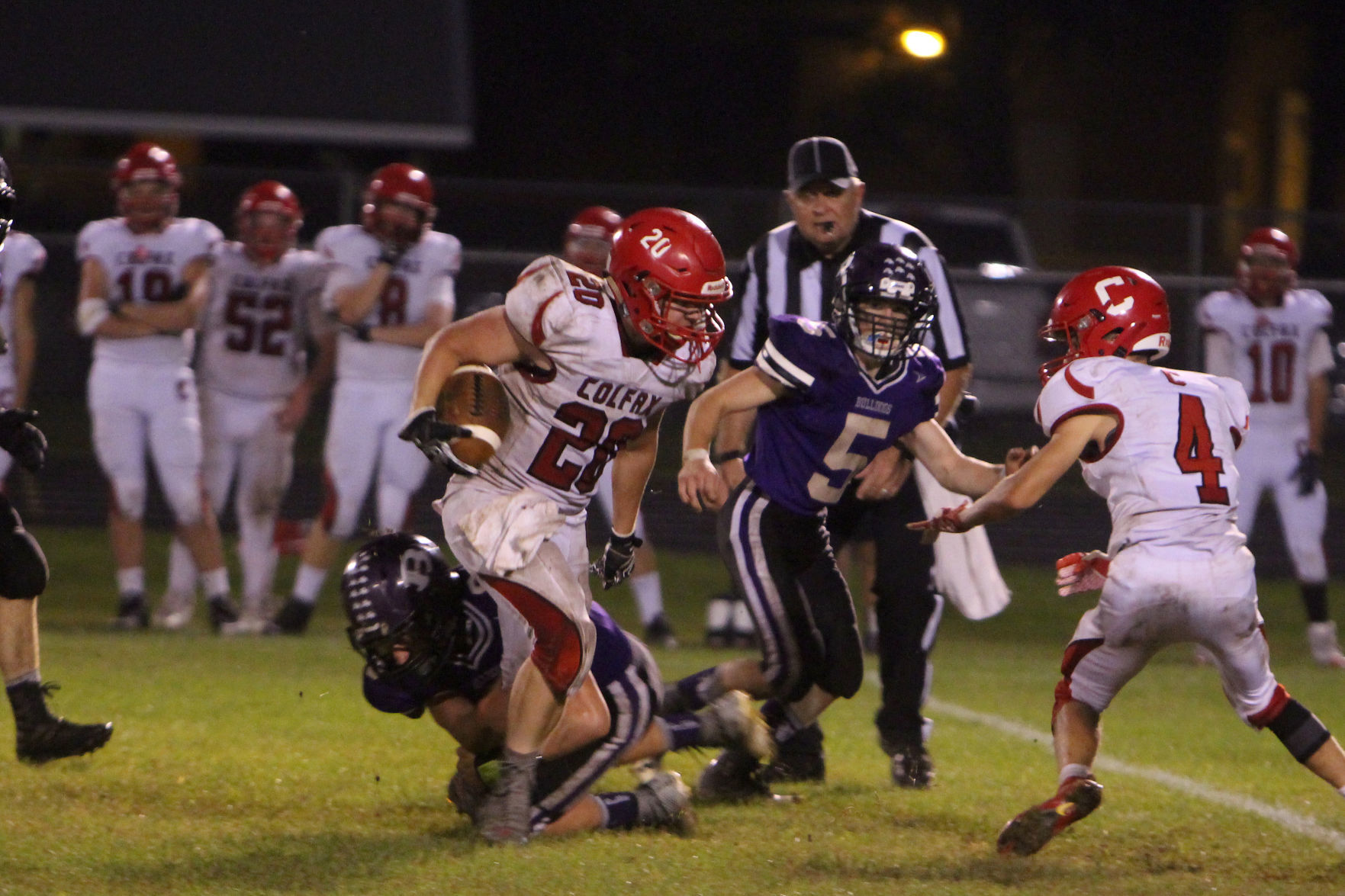 Colfax at Boyceville football 9-20-19
